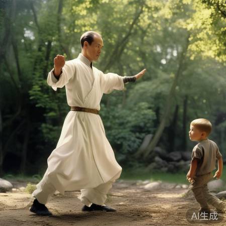 白鹰武术表演,武林高手象征