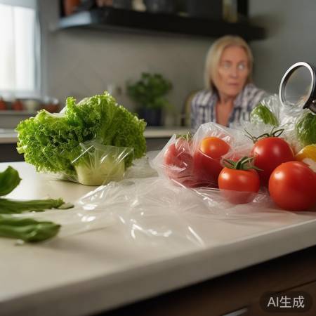 蔬菜胶带捆绑疑甲醛，需提高警惕