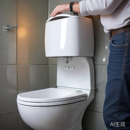 马桶安装关键:水箱正确安装,检