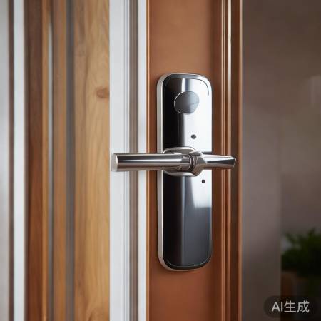 指纹锁宜远离易损墙角