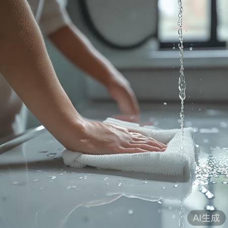毛巾轻擦消毒柜