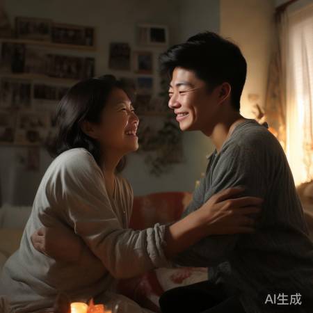 跪谢养母,亲情动容