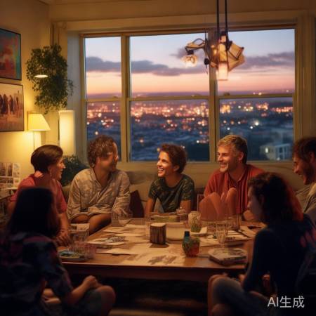 话题结束,轻松愉快生活