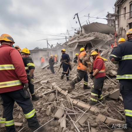 地震救援迅速,幸无重大伤亡