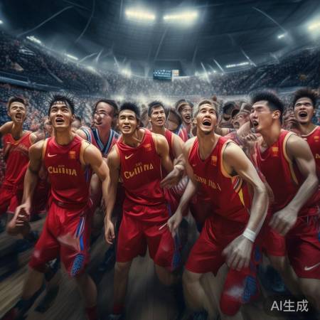 中国男篮胜利鼓舞人心