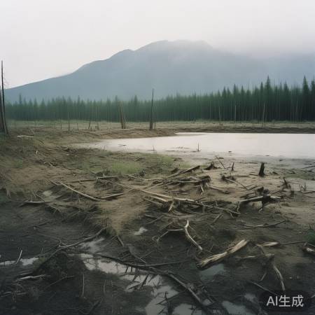 水库建设毁原始森林