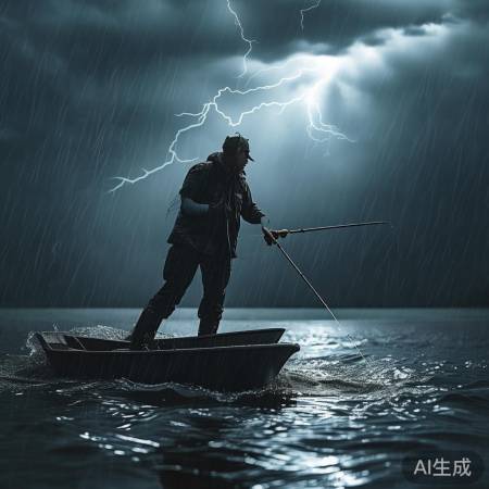 雷雨钓鱼需注意