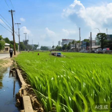 “那巴威台风减弱,农业受惠,城