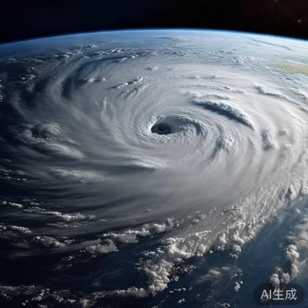 太空视角揭秘台风巴威