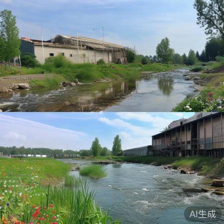 “臭水沟变避暑胜地”