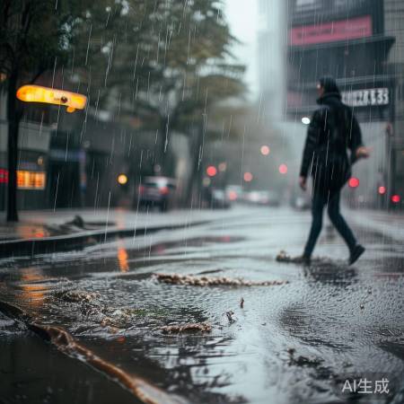 出门小心，避雨防风