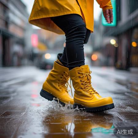 雨中出行,鞋底防滑必选