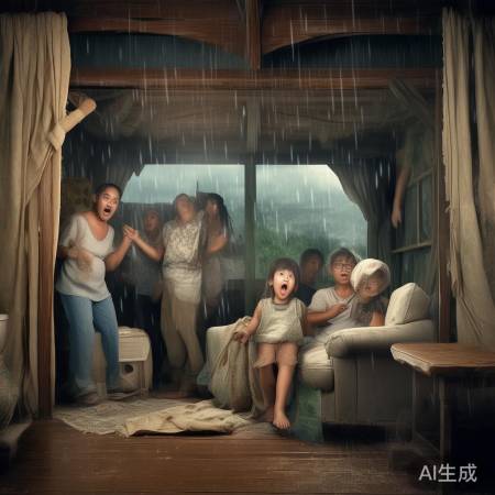 台风来时,童年的温馨回忆