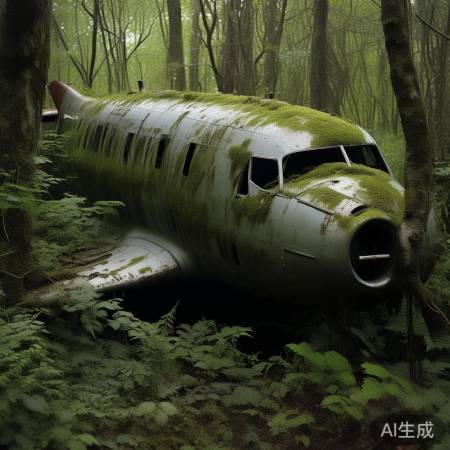 飞机消失又重现