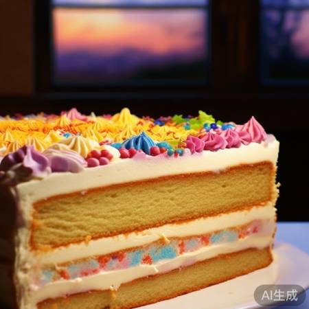 蛋糕中藏惊喜,生活更美好