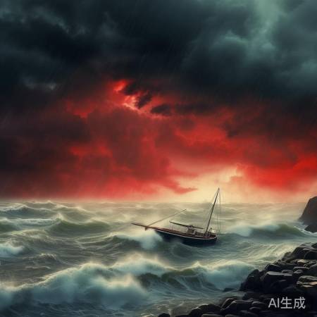 红霞预警：大风大雨，注意安全