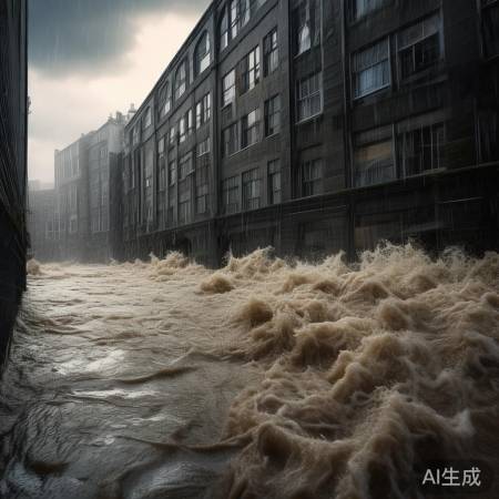 暴雨楼底水倒灌