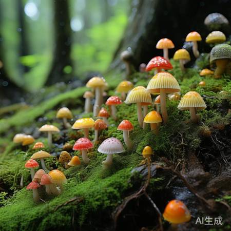 雨后山林,菌子盛宴