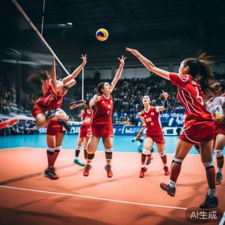 日本女排逆转韩国，惊艳全场