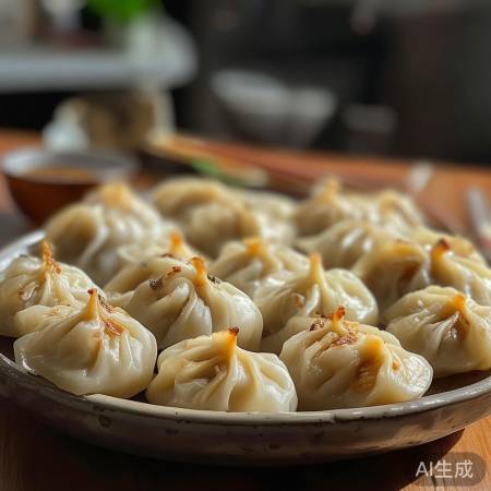 饺子热量高,易长胖