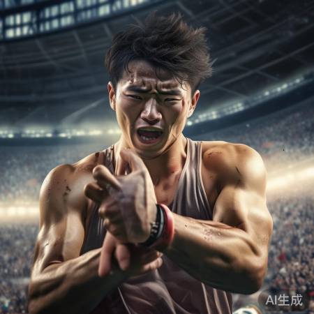 运动员专业应对伤痛