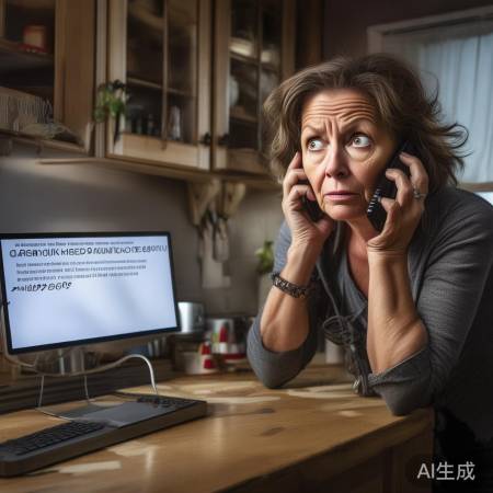 妈妈识破诈骗电话