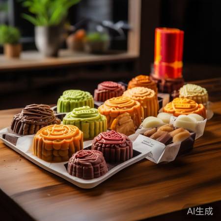 网红月饼,独特美味